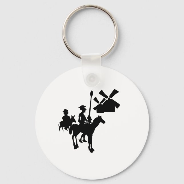 Don Quixote Key Ring (Front)