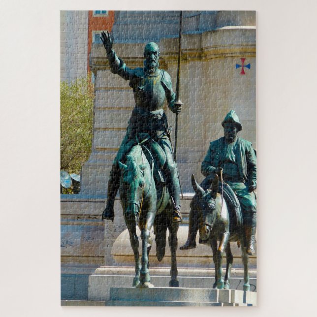 Don Quixote Madrid. Jigsaw Puzzle (Vertical)