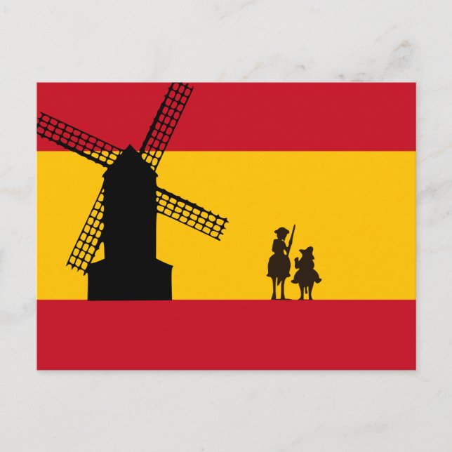 Don Quixote Postcard (Front)