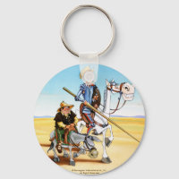 DON QUIXOTE & SANCHO KEYCHAIN- IVth. Centenary