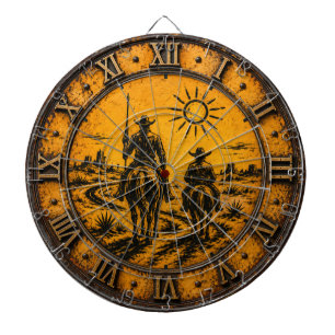 Don Quixote & Sancho Panza Dartboard