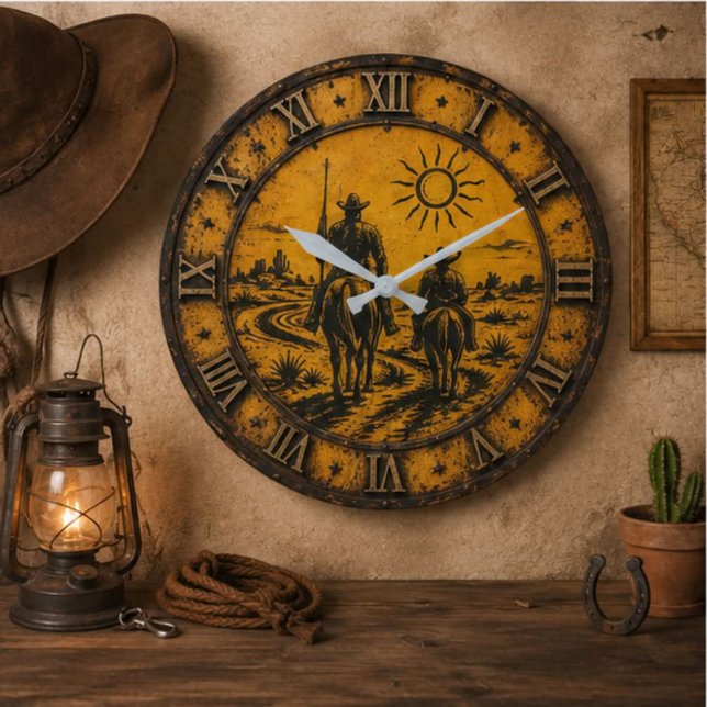 Don Quixote & Sancho Panza Large Clock (Creator Uploaded)