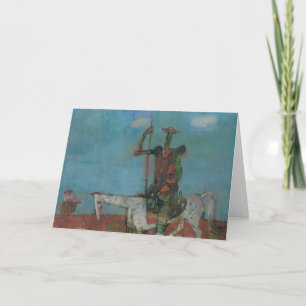 Don Quixote slow Sancho Stanislav Stanek Card