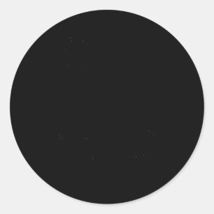 Don Quixote Work Classic Round Sticker