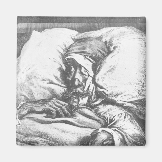 Don Quixote wounded Magnet (Front)