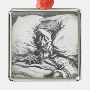 Don Quixote wounded Metal Ornament