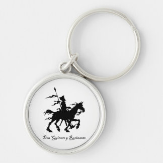 Don Quixote y Rocinante Key Ring