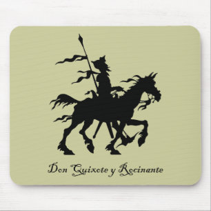 Don Quixote y Rocinante Mouse Pad