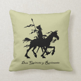 Don Quixote y Rocinante Pillow