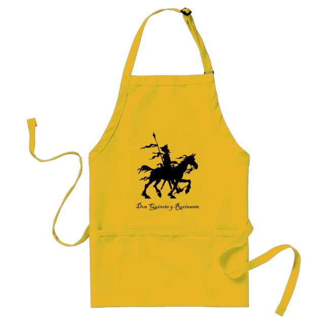 Don Quixote y Rocinante Standard Apron (Front)