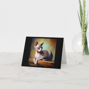 Don Sphynx Cat  Card