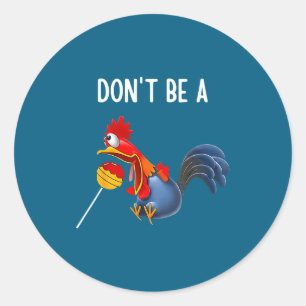Don' Sucker Lollipop Meme Classic Round Sticker