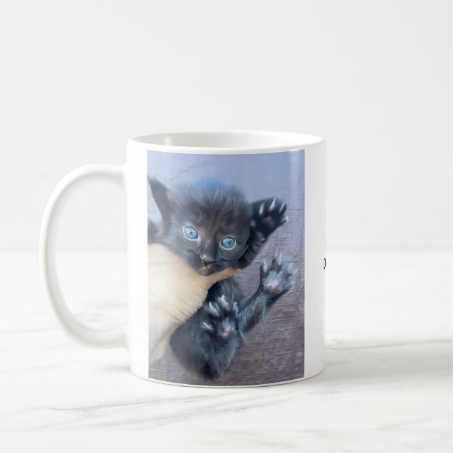 Don’t Annoy Me, Kitten Coffee Mug (Left)