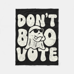 Don’t Boo Vote Halloween Costume Boys Mens Kids Fleece Blanket