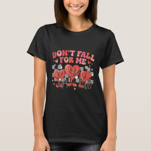 Don’t Fall For Me Cute Heart Disability Inclusion T-Shirt