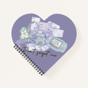Don’t Forget Me – Nostalgic 2000s Memories  Notebook