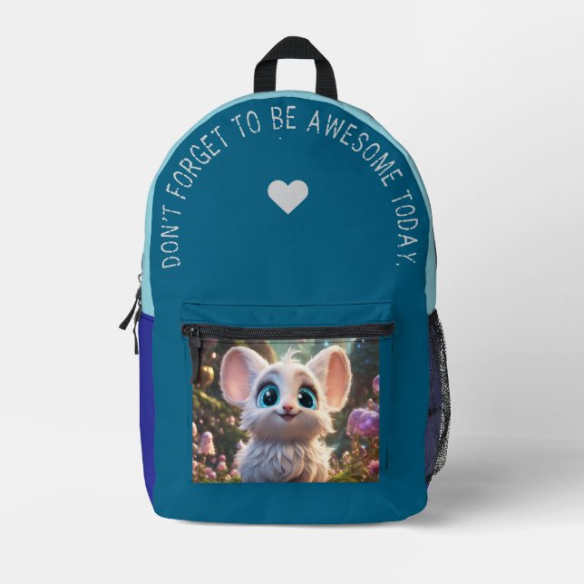 Don’t Forget To… Printed Backpack (Front)