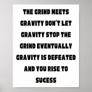 Don’t Let Nothing Stop You Sticker  Poster