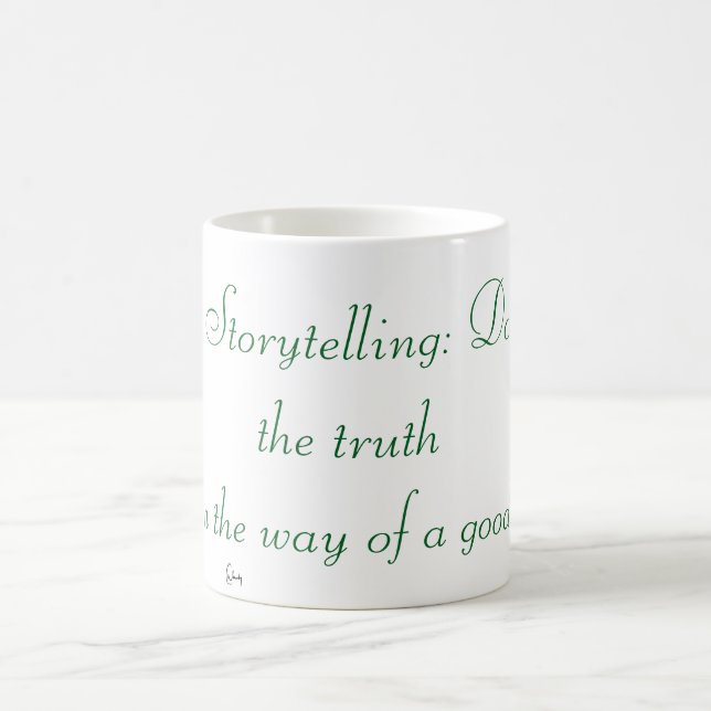 Don’t let the truth mug  (Center)