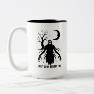 Don’t Look Behind You Halloween Mug – Spooky Ghost