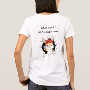 Don’t Mess With This Bunny – Funny and Edgy Animal T-Shirt