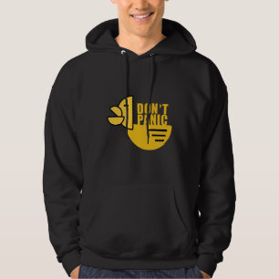 Don’t Panic Cartoon Duck Hoodie