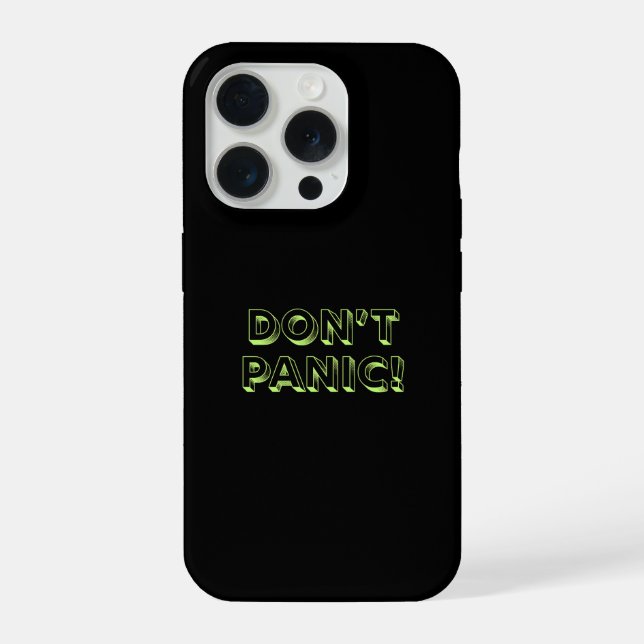 Don’t Panic iPhone Case (Back)