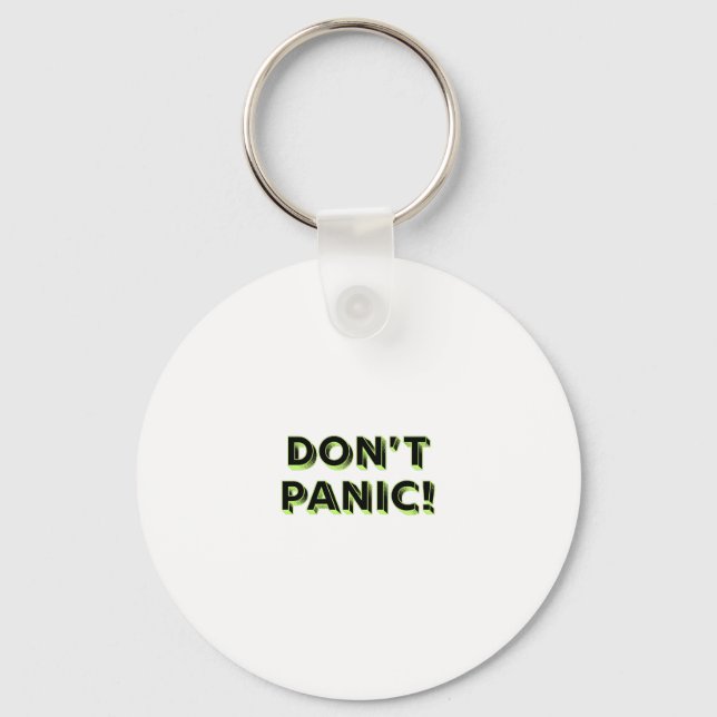 Don’t Panic Key Ring (Front)