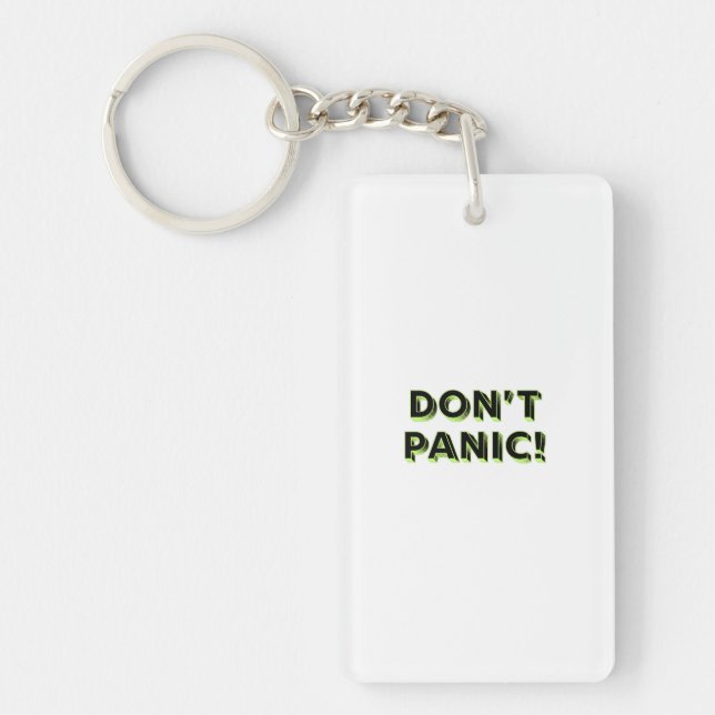 Don’t Panic Key Ring (Front)