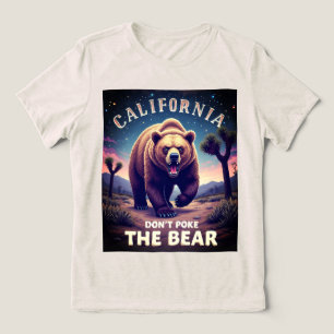 Don’t Poke The Bear California Flag Graphic Tee