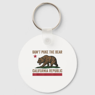 Don’t Poke The Bear California Republic Shirt For Key Ring