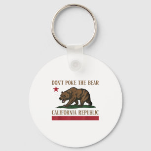 Don’t Poke The Bear California Republic Shirt For Key Ring