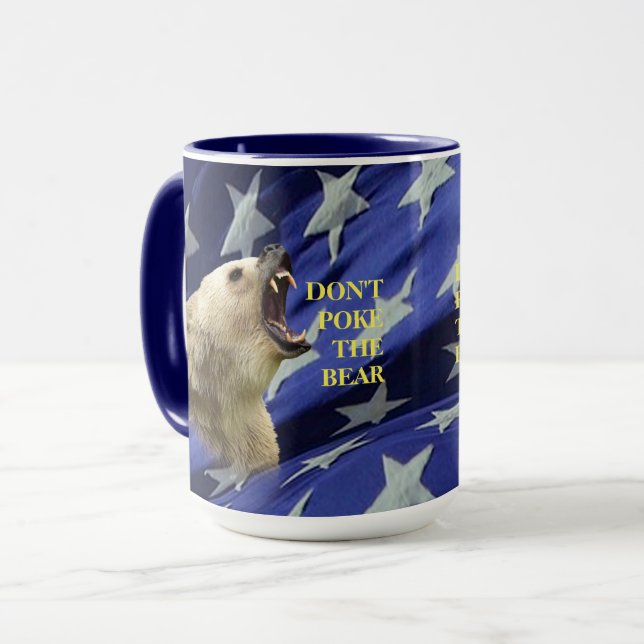 Don’t Poke The Bear Mug (Front Left)