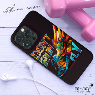 Don’t run, Fly   Neon Running shoe Case-Mate iPhone 14 Pro Max Case