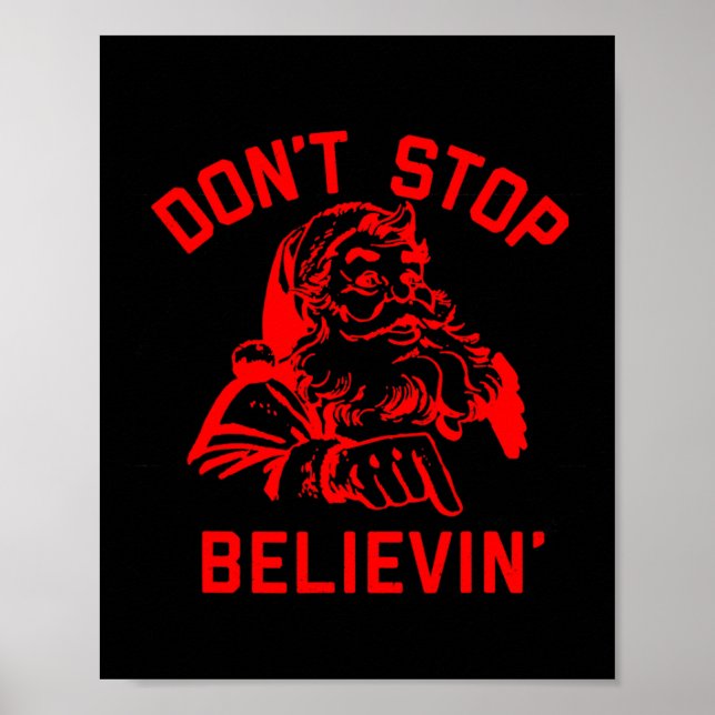 Don’t Stop Believing  Poster (Front)