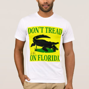 Don’t Tread On Florida Gator #USAPatriotGraphics T-Shirt