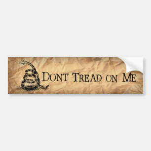 Don’t Tread on Me Bumper Sticker