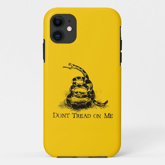 Don’t Tread on Me Case-Mate iPhone Case (Back)