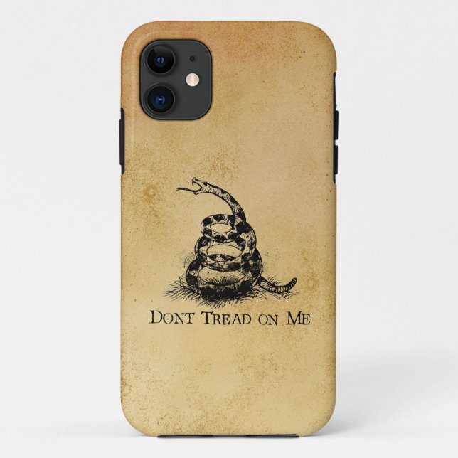 Don’t Tread on Me Case-Mate iPhone Case (Back)