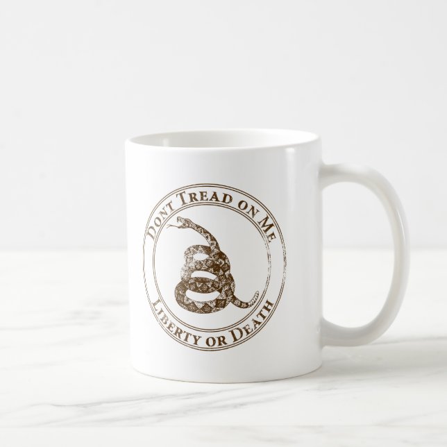 Don’t Tread on Me Coffee Mug (Right)