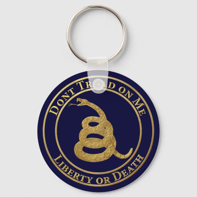 Don’t Tread on Me Key Ring (Front)