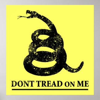 Don’t Tread on Me Poster