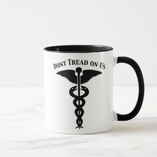 Don’t Tread on Us Caduceus Mug