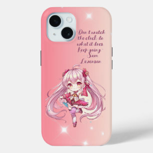 “Don’t watch the clock; do what it does. iPhone 15 Case