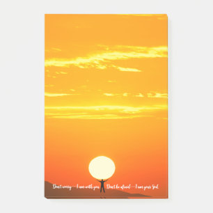 Don’t worry, I am with you. - Post-it Notes