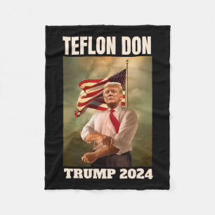Don Trump 2024 Real Verdict November 5 2024 Fleece Blanket