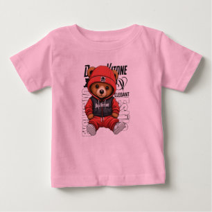 Don Vitone – Red Teddy King Vitotone Bear – Red El Baby T-Shirt