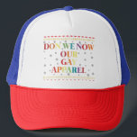 Don We Now Our Gay Apparel Gay Christmas  Trucker Hat<br><div class="desc">Don We Now Our Gay Apparel Gay Christmas</div>