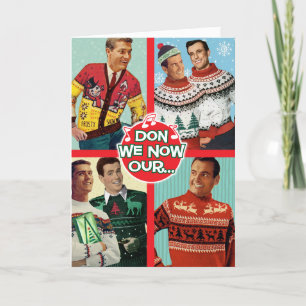 Don We Now Our GAY Apparel - Gay Men Holiday Card
