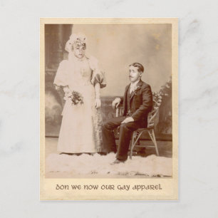 Don We Now Our Gay Apparel Holiday Postcard